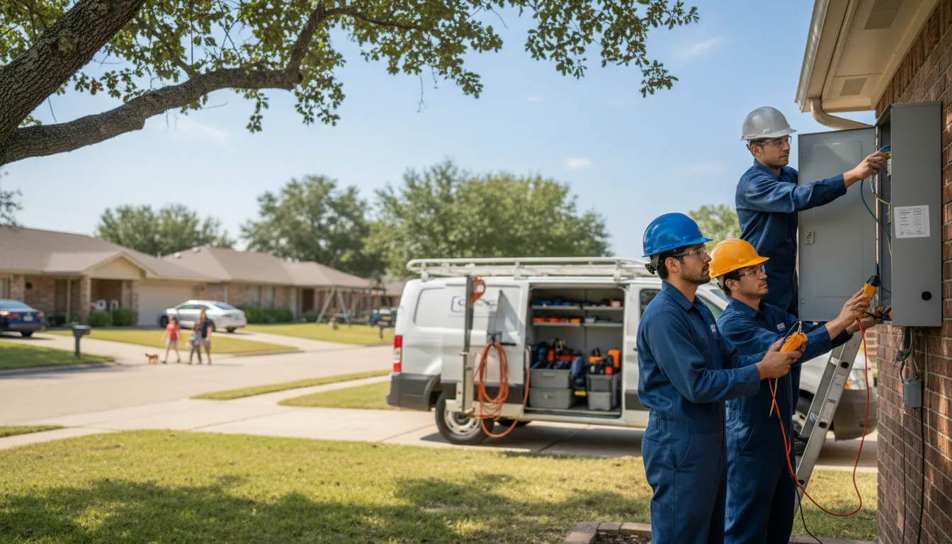 Certified electrician providing emergency electrical services in Grassy Meadows, WV